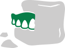 partial denture icon