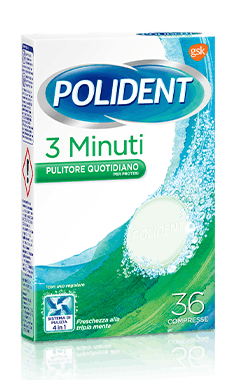 Pulitore Polident 3 Minuti