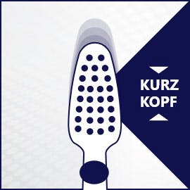 Verfügbar als Kurzkopf-Zahnbürste Symbol für Kurzkopf-Zahnbürste