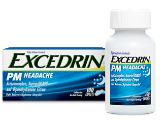 Excedrin® PM Headache Caplets Excedrin® PM Headache Caplets