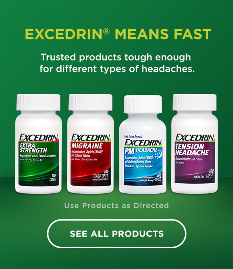 Out Of Stock Excedrin Products Excedrin