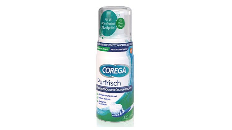 Corega PURFRISCH Reinigungsschaum