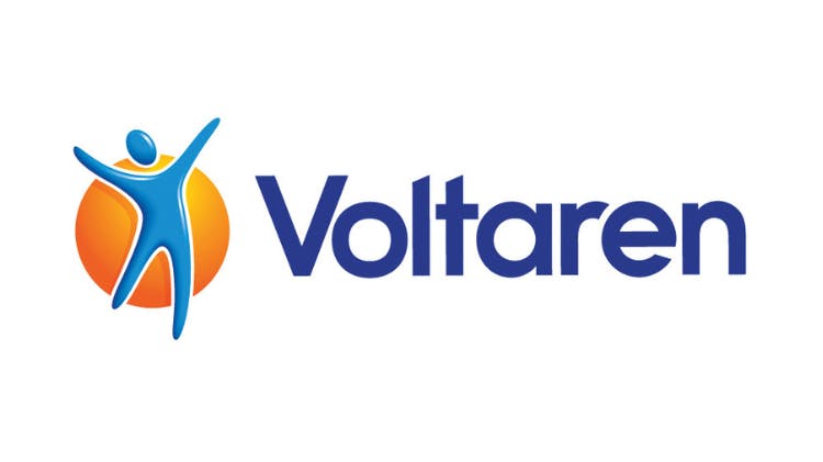 Voltaren logo Voltaren logo