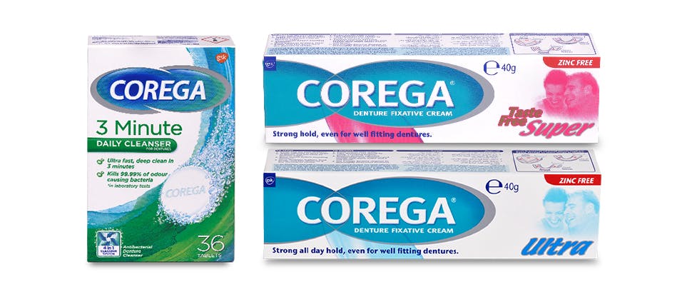 Corega Overview Helping Denture Patients Gsk Health Partner