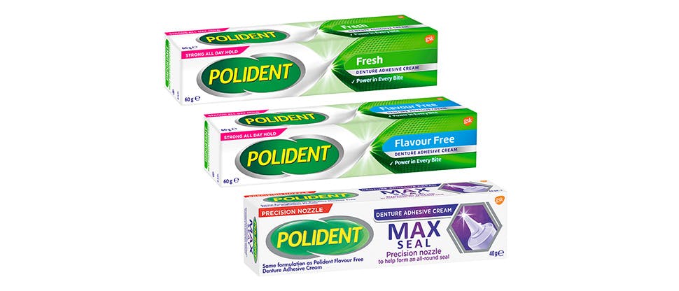 Polident Denture Adhesive | GSK Health Partner