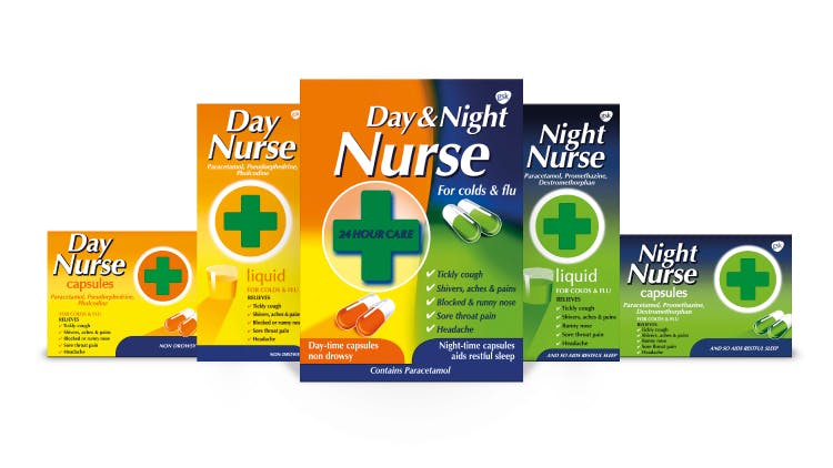 Web Day & Night Nurse range packshot