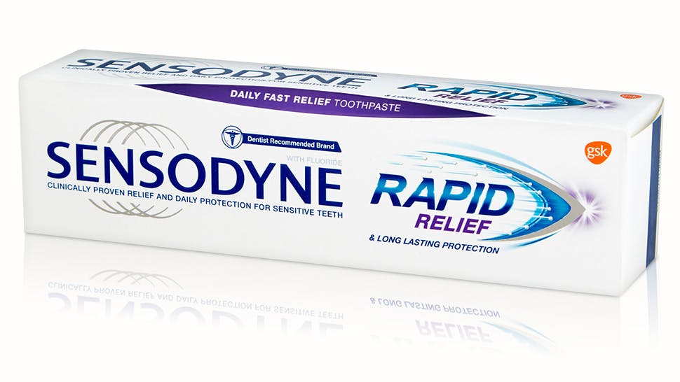 Sensodyne Rapid Relief packshot