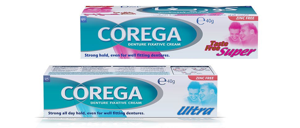 Corega Taste- Free super fixative
