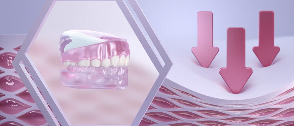 Denture fixative mode of action