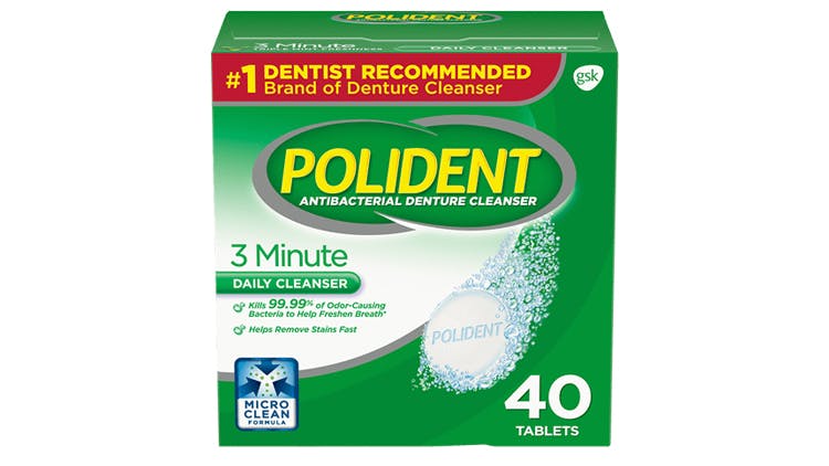 Polident Denture Cleanser | GSK Oral Health Partner