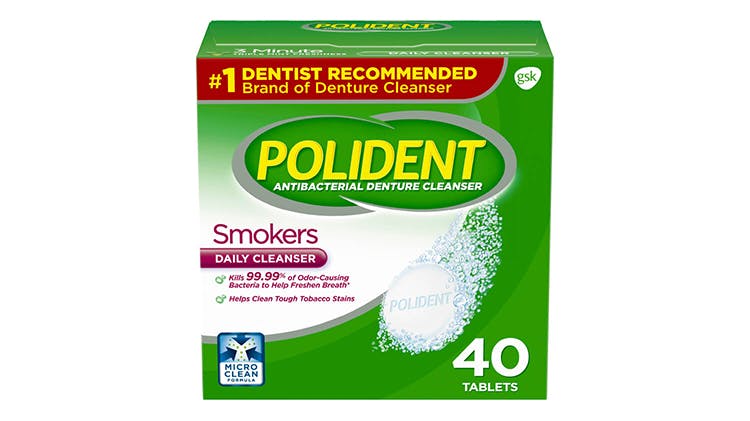 Polident smokers daily cleansers