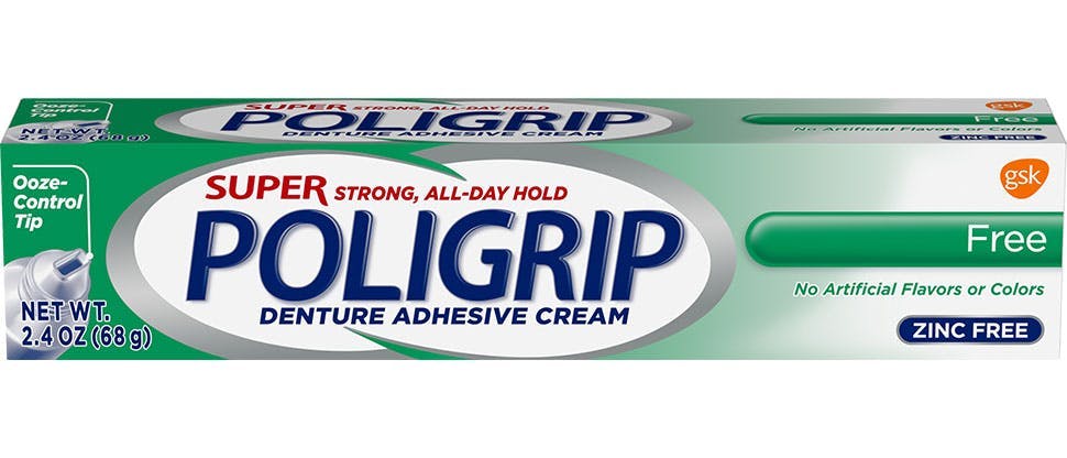 Poligrip fixative