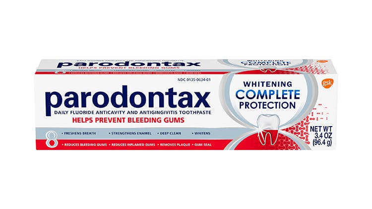 750x421 template Parodontax Complete Protection toothpaste