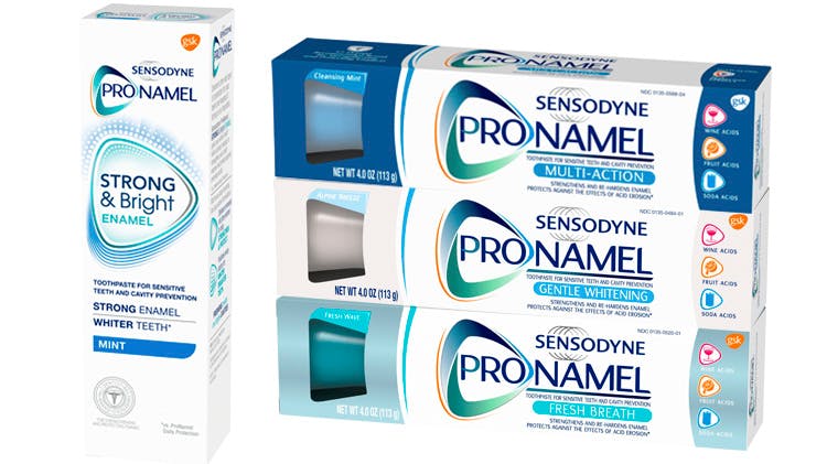 Pronamel Toothpaste range shot