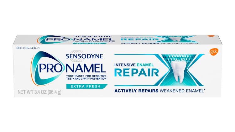 Print Pronamel intensive enamel repair toothpaste