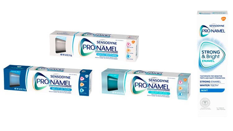 Pronamel Toothpaste range