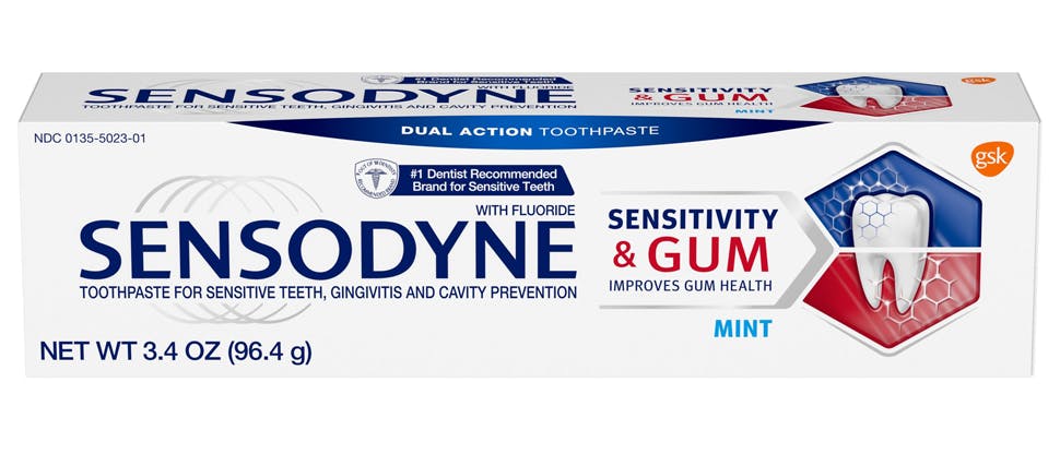 Sensitivity & Gum packshot