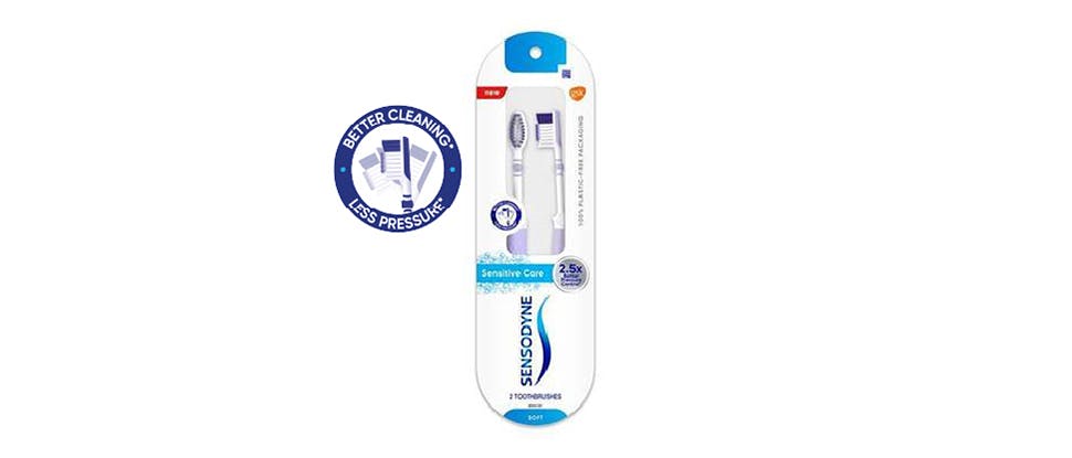 Print Sensodyne brush