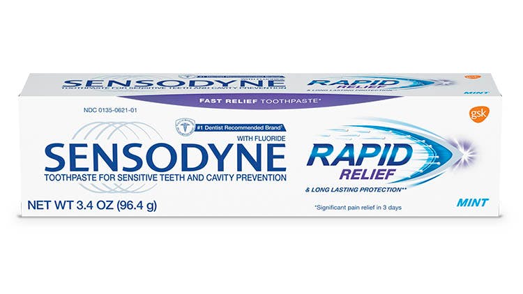 Sensodyne Rapid Relief toothpaste