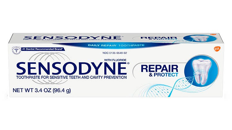 Sensodyne repair and protect