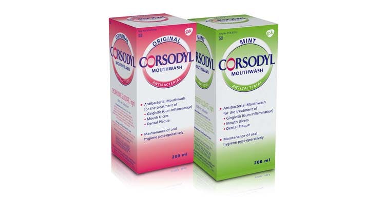 Corsodyl Short-Term Intensive Treatment