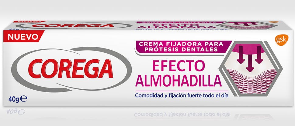 Fijador Corega Efecto Almohadilla