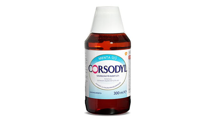 Corsodyl szájöblögető oldat 0,2%
