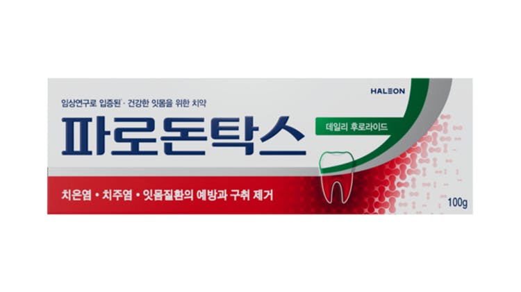 파로돈탁스 데일리 후로라이드 치약