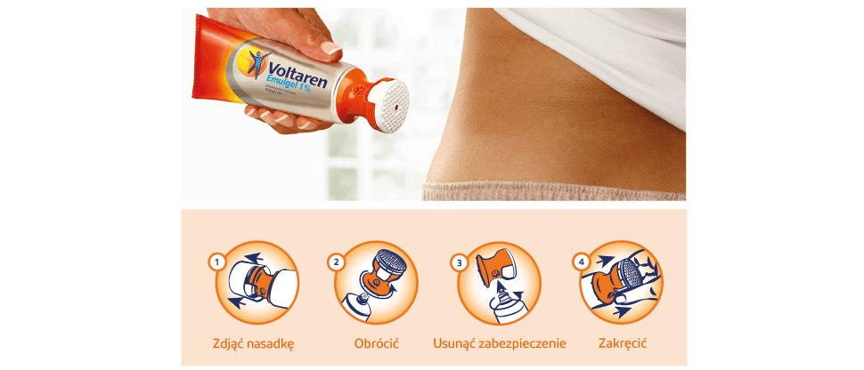 Wskazówki dotyczące aplikatora i obraz produktu