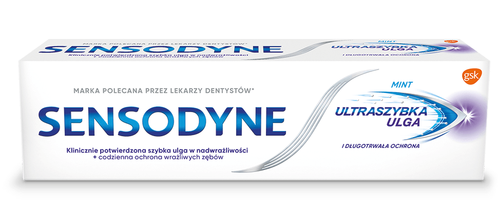 Zdjęcie opakowania Sensodyne Ultraszybka Ulga