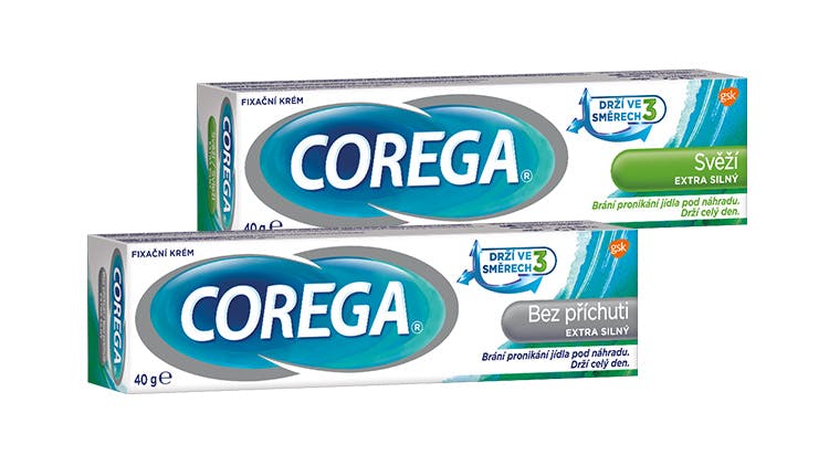 Fixačný krém Corega