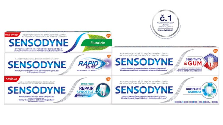 Produkty Sensodyne