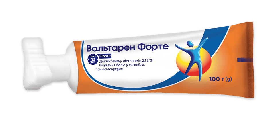 Вольтарен Форте, емульгель для зовнішнього застосування 2,32%, зображення продукту
