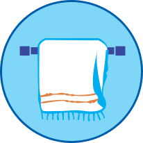 Sharing Towel Icon