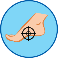 Athlete's Foot Treatment Can Stop Itching, Burning and Cracking on Your Feet TargetAthletes foot treatment can stop itching, burning and cracking on your feet Treatment Icon