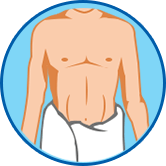 Man In Towel Icon