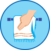 Sharing Towel Icon