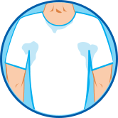 Sweating Icon