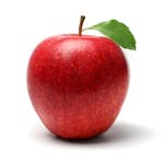 Apple for better digestion Shiny red Apple