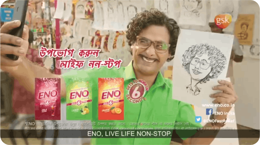 $imgtitle Eno 'Jiyo Life Non Stop' campaign with Eno product variants