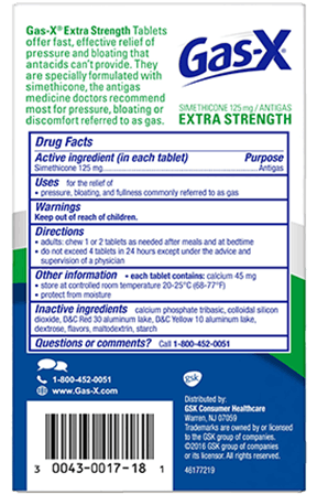 Gas-X® Extra Strength Chewables | Gas-X® Gas Relief