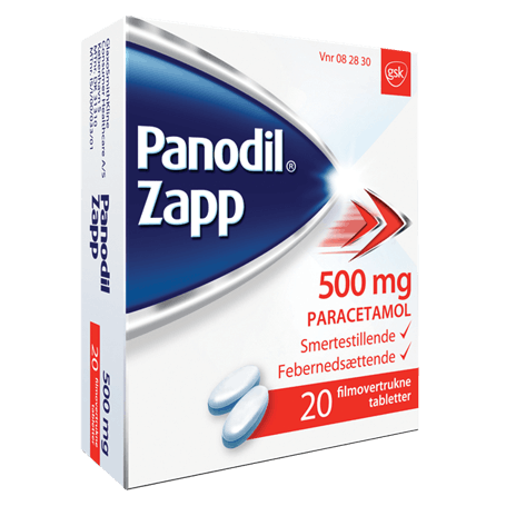 Panodil Zapp | Hurtig Smertelindring | Panodil DK