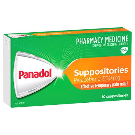Panadol Suppositories Panadol Suppositories