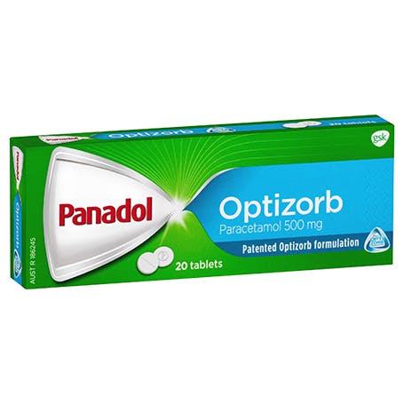 Panadol Tablets With Optizorb Formulation Panadol Tablets With Optizorb Formulation