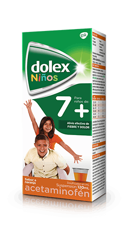 Jarabe dolex 7 suspensión Jarabe dolex 7 suspensión