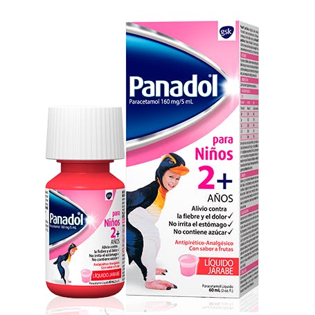 Jarabe Panadol niños 2 + Jarabe Panadol niños 2 +