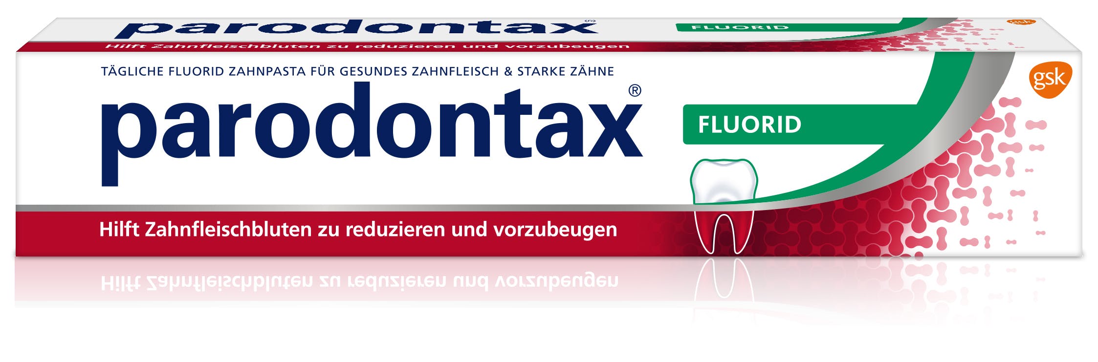 B8395706 Fluorid 75 ml Carton DE final 21.7.16 parodontax tägliche Fluorid Zahnpasta