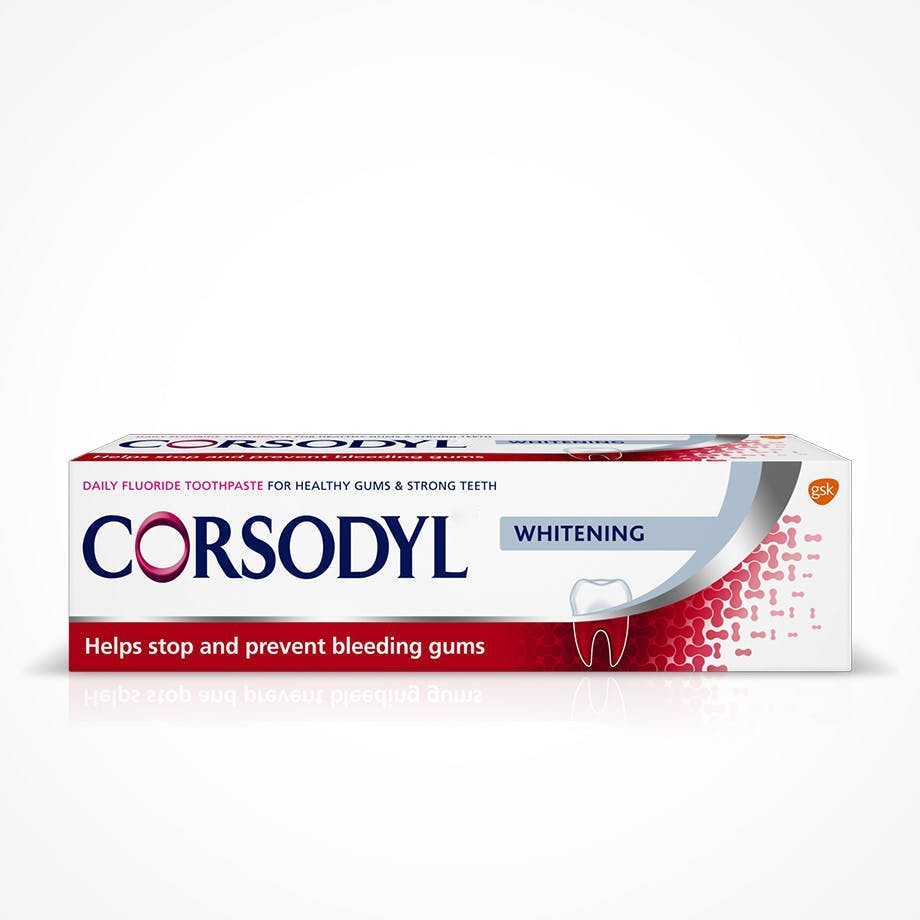 Corsodyl Toothpaste For Healthy Gums and prevention of Gum Disease