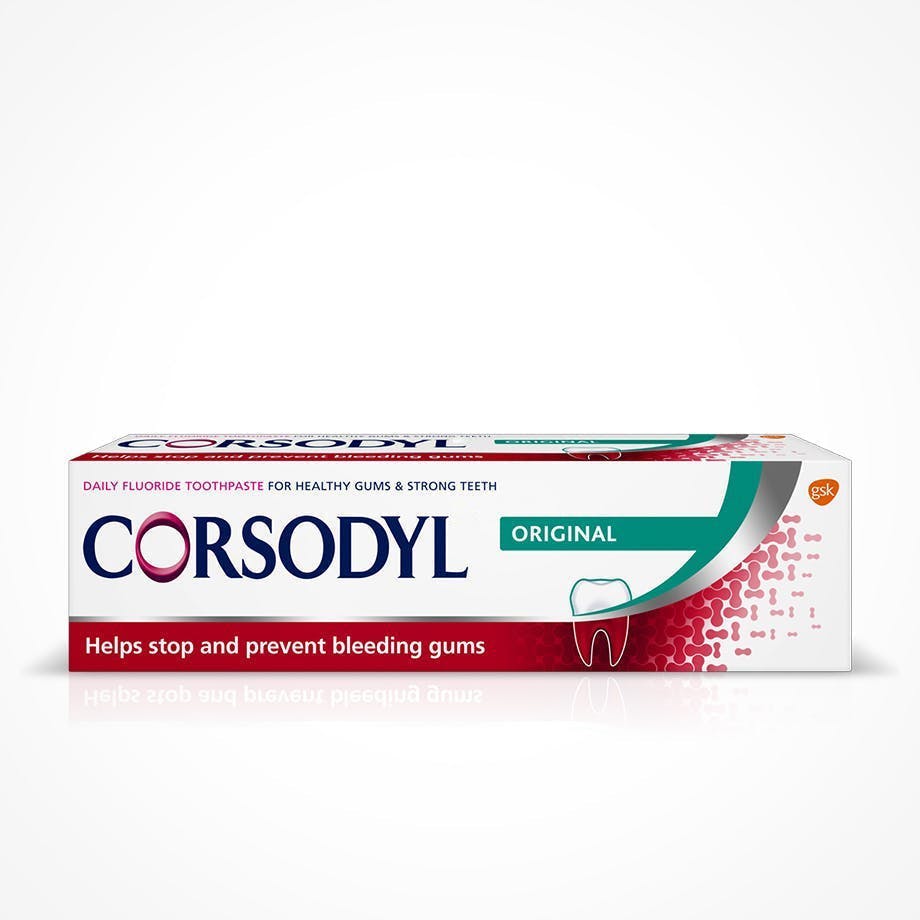 Corsodyl Toothpaste For Healthy Gums and prevention of Gum Disease