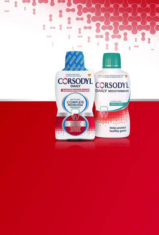 Corsodyl Mouthwash range